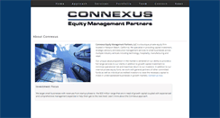 Desktop Screenshot of connexuspartners.com